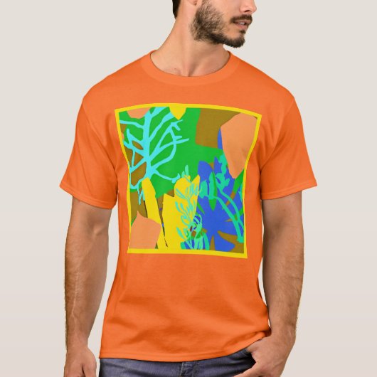 Cute Ocean Pattern. Bestel nu T-shirt (Voorkant)