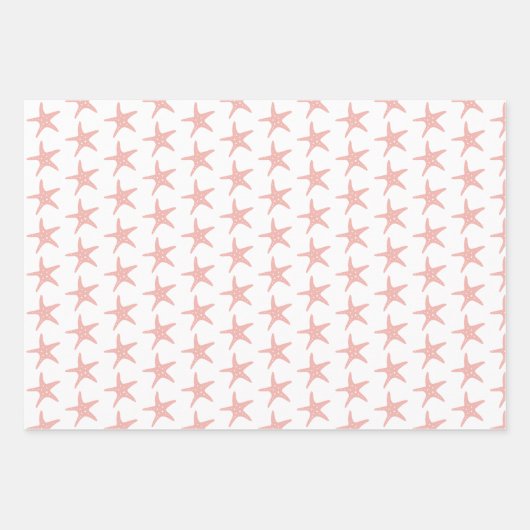 Cute Ocean Pattern Inpakpapier Vel (Voorkant 3)