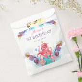 Cute Ocean Zee baby Octopus Baby shower Party Bedankzakje (Gezegeld)