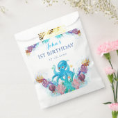 Cute Ocean Zee baby Octopus Baby shower Party Favo Bedankzakje (Gezegeld)