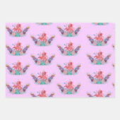 Cute Ocean Zee baby Octopus Colorful Inpakpapier Vel (Voorkant 2)