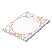 Cute Ocean Zee Life Seahorse Starfish Turtle Notitieblok (Linkerzijde)