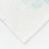 Cute Ocean Zee Octopus kleurrijke Nursery Baby Fleece Deken (Hoek)