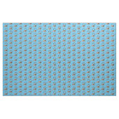 Cute ocelot cartoon illustratie stof (Yard (91,4 cm))