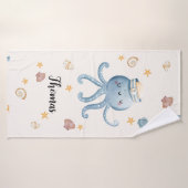  Cute Octopus Bath Towel Kinder Badhanddoek (Badhanddoek)