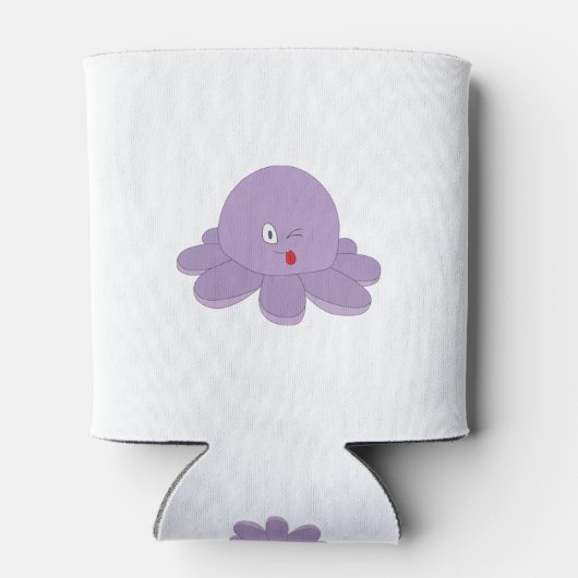 Cute Octopus Blikjeskoeler (Achterkant)