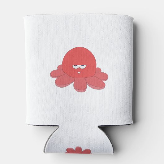 Cute Octopus Blikjeskoeler (Achterkant)