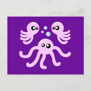 Cute Octopus Briefkaart