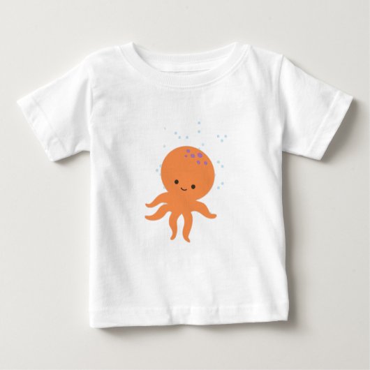 Cute Octopus Cartoon (Voorkant)