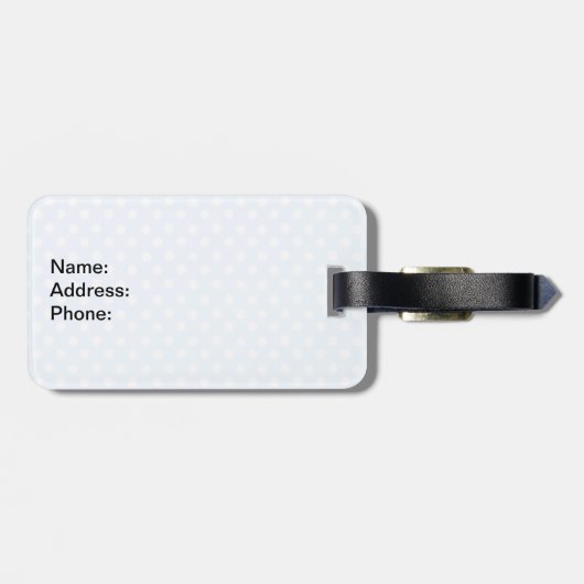 Cute octopus cartoon bagagelabel (Achterkant horizontaal)