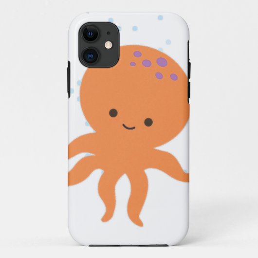 Cute Octopus Cartoon Case-Mate iPhone Case (Achterkant)