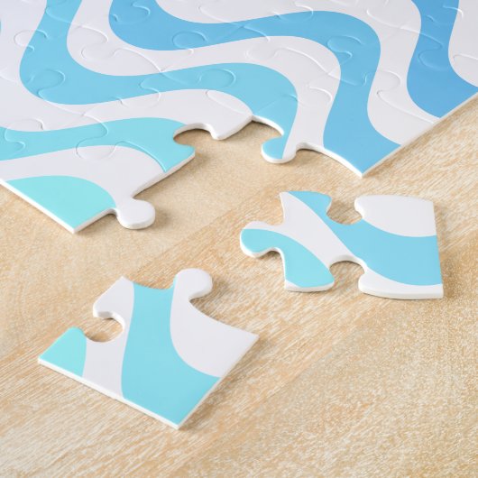 Cute Octopus Cartoon Legpuzzel (Zijkant)