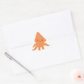 Cute Octopus Cartoon Sticker (Envelop)