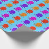 Cute Octopus Drawings Cuistom Cadeaupapier (Hoek)