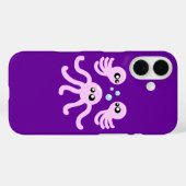 Cute Octopus iPhone Case (Achterkant (horizontaal))