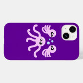 Cute Octopus iPhone Case (Achterkant (horizontaal))