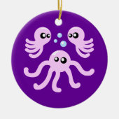 Cute Octopus Keramisch Ornament (Voorkant)
