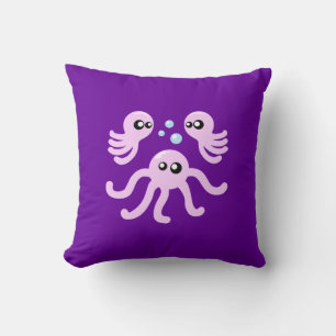 Cute Octopus Kussen