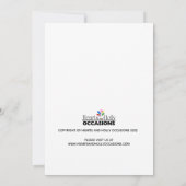 Cute Octopus Pastel Blue en Green Birthday Kaart (Achterkant)