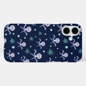 Cute Octopus Patroon Case-Mate iPhone Case (Achterkant (horizontaal))
