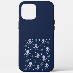 Cute Octopus Patroon Case-Mate iPhone Case