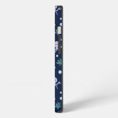Cute Octopus Patroon iPhone Hoesje (Linkerkant)
