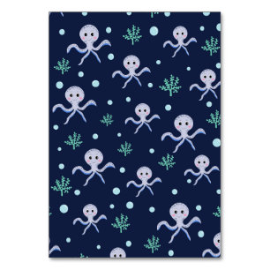 Cute Octopus Patroon Kaart