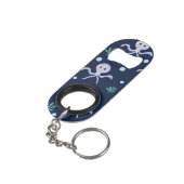 Cute Octopus Patroon Mini Flessenopener (Achterkant Gekanteld)