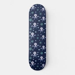 Cute Octopus Patroon Persoonlijk Skateboard