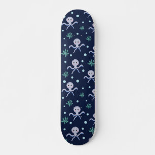 Cute Octopus Patroon Persoonlijk Skateboard