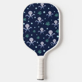 Cute Octopus Patroon Pickleball Paddle (Achterkant)