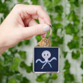 Cute Octopus Patroon Sleutelhanger (Hand)