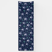 Cute Octopus Patroon Spandoek (Verticaal)