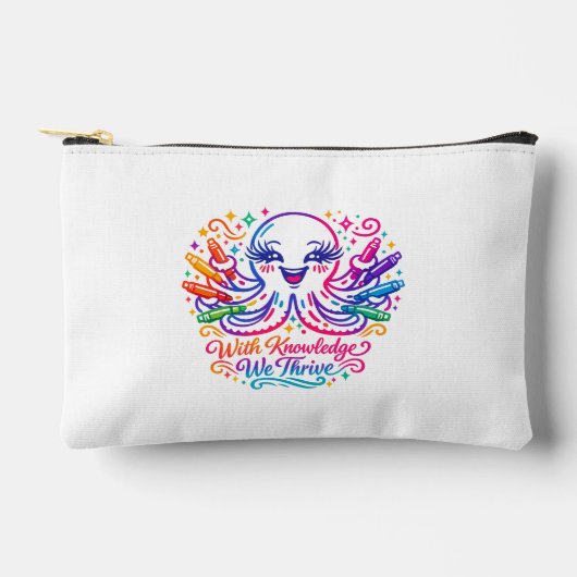 Cute Octopus Rugzak Pencil Case (Voorkant)