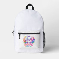 Cute Octopus Rugzak voor terug naar school