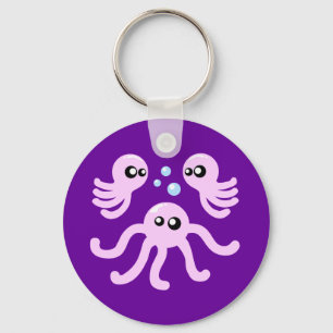 Cute Octopus Sleutelhanger