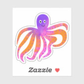Cute Octopus Sticker (Vel)