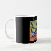 Cute octopus uit de serie "Imma do a zwemm" Koffiemok (Links)