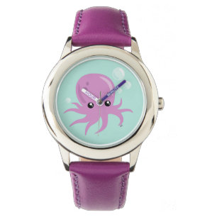 Cute Octopus Watch Horloge