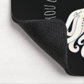 Cute Octopus, You Octo My Heart, Valentine  Muismat (Hoek)