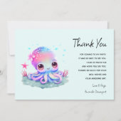Cute Octopus Zee Creater Bedankt (Voorkant)