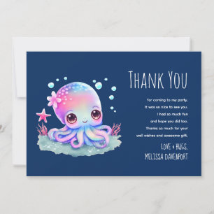 Cute Octopus Zee Creater Bedankt