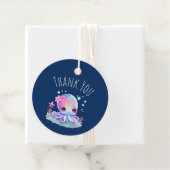 Cute Octopus Zee creatie Bedankjes Labels (In situ)