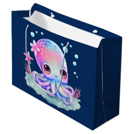 Cute Octopus Zee creatie Groot Cadeauzakje