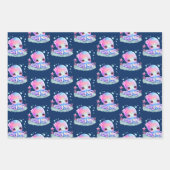 Cute Octopus Zee creatie Inpakpapier Vel (Voorkant 2)