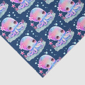 Cute Octopus Zee creatie Tissuepapier (Detail)