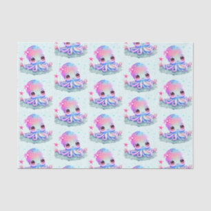Cute Octopus Zee creatie Tissuepapier