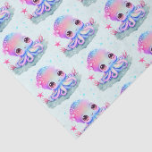 Cute Octopus Zee creatie Tissuepapier (Detail)