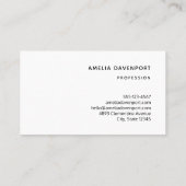 Cute Octopus Zee creatie Visitekaartje (Achterkant)