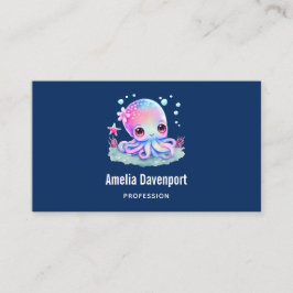 Cute Octopus Zee creatie Visitekaartje